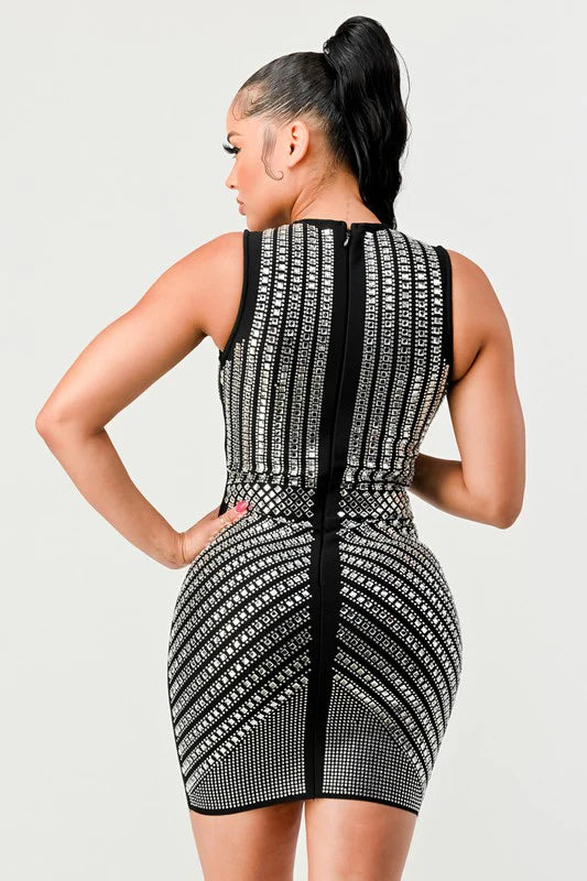 Feel the Energy Bandage Dress