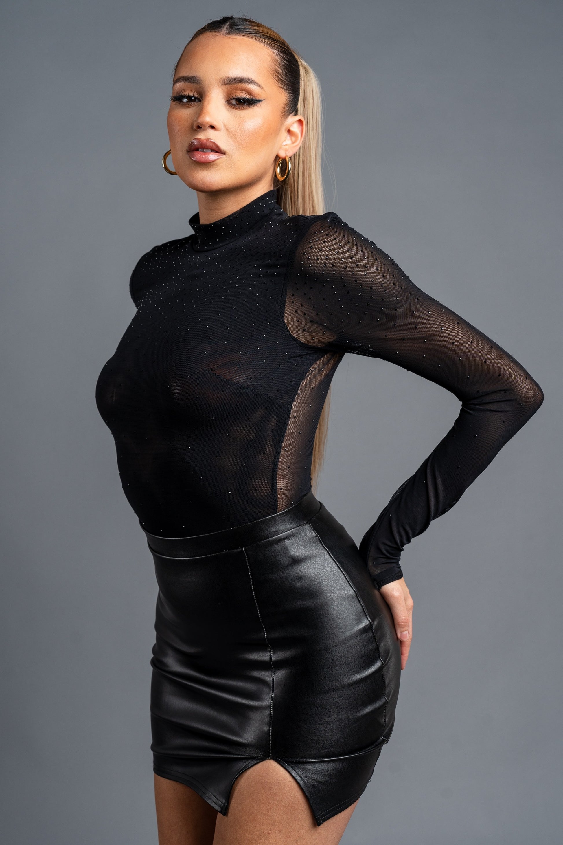 Iva's Mesh bodysuit