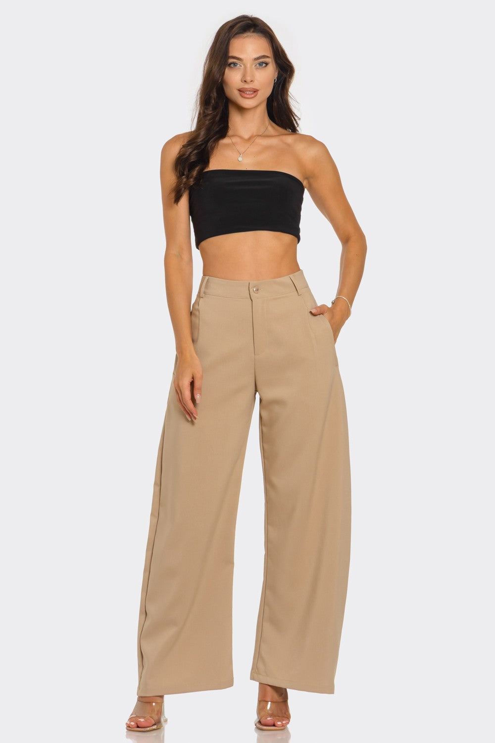 Elena's Wide Leg Pants