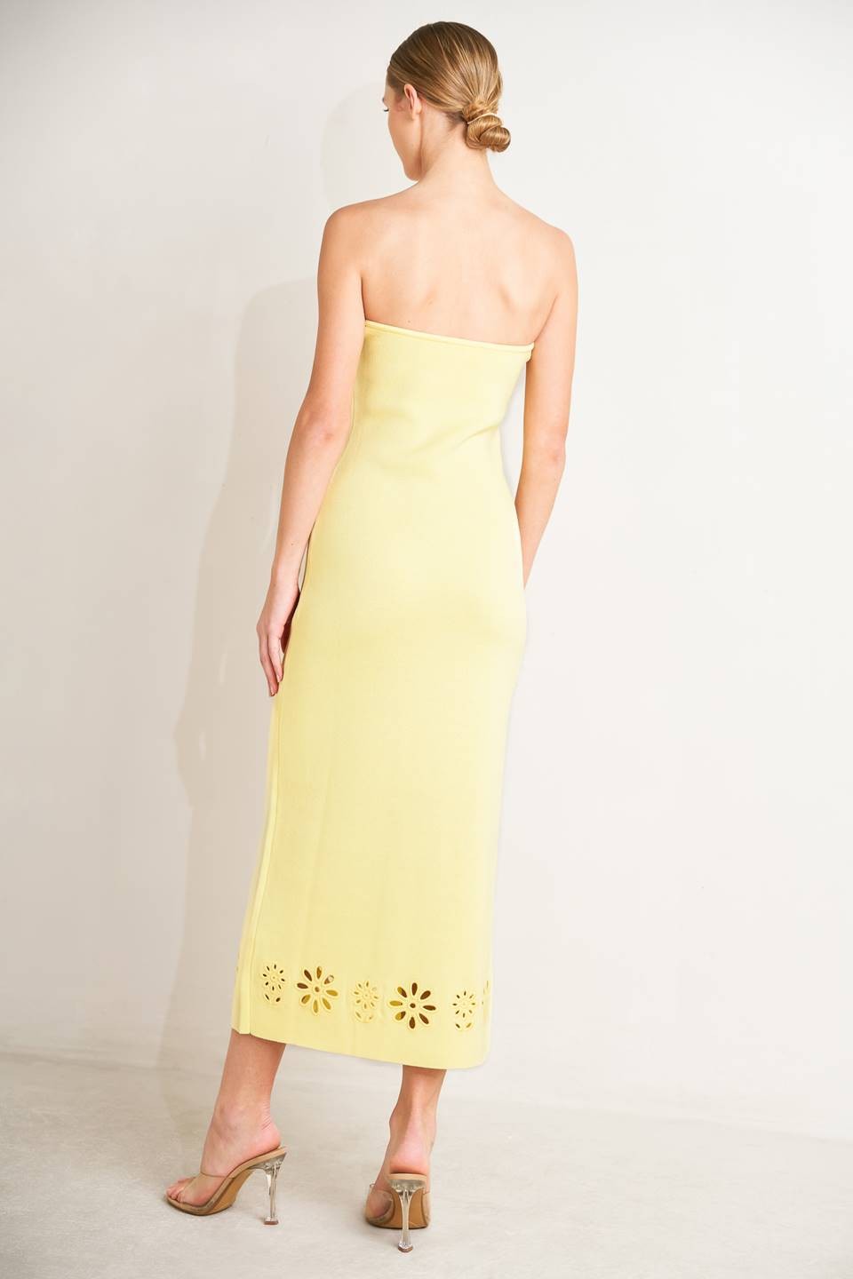 Violet's Strapless Dress