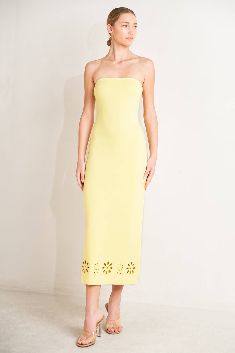 Violet's Strapless Dress