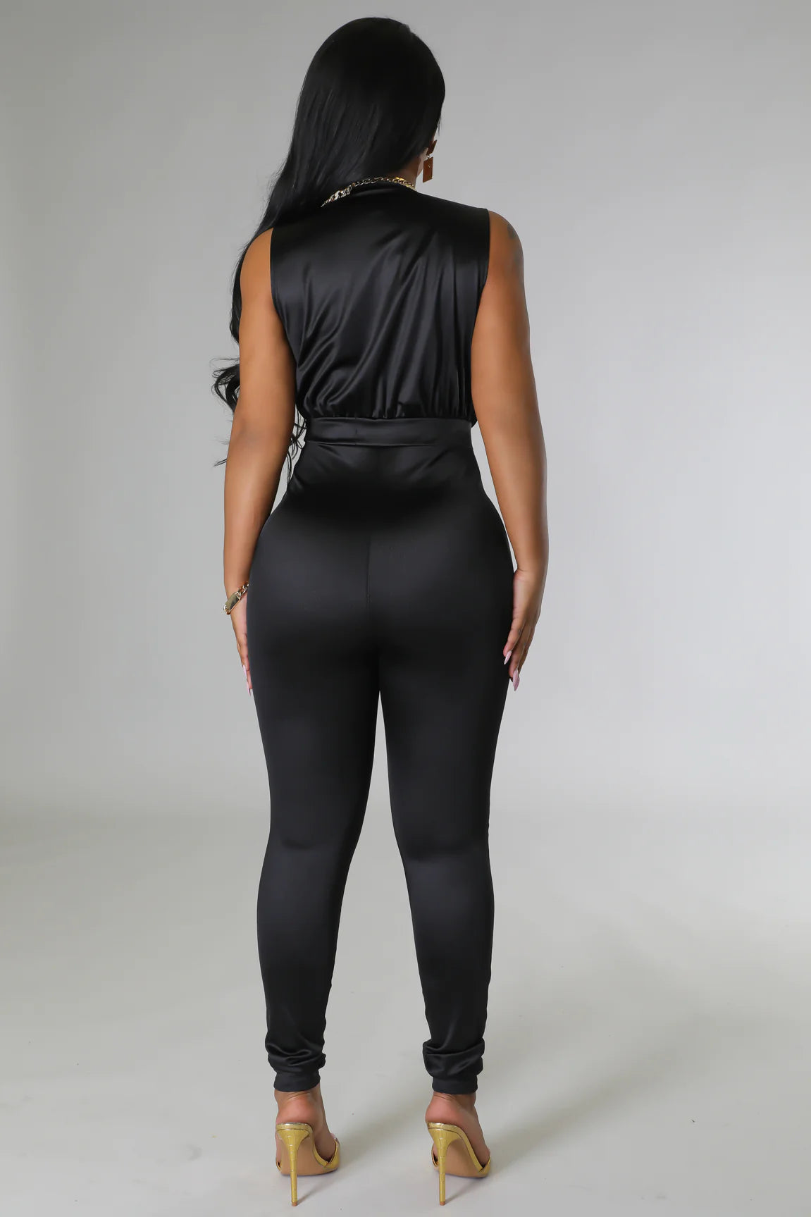 Palmira's Satin Jumpsuit