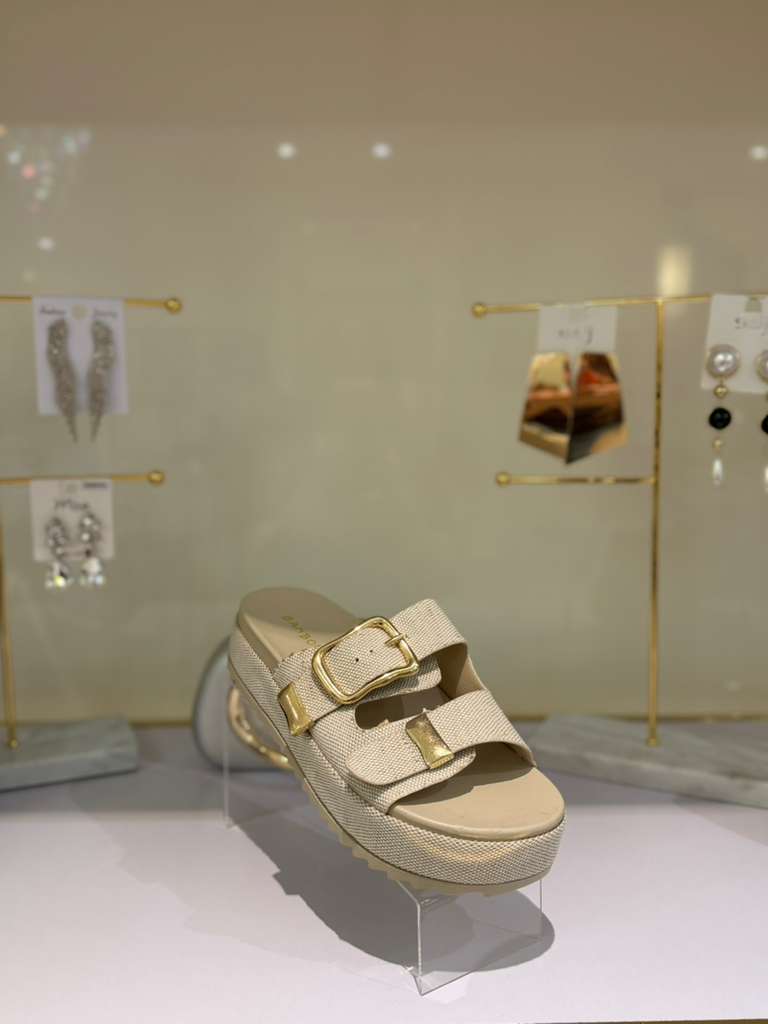 New York's  Platform Sandal