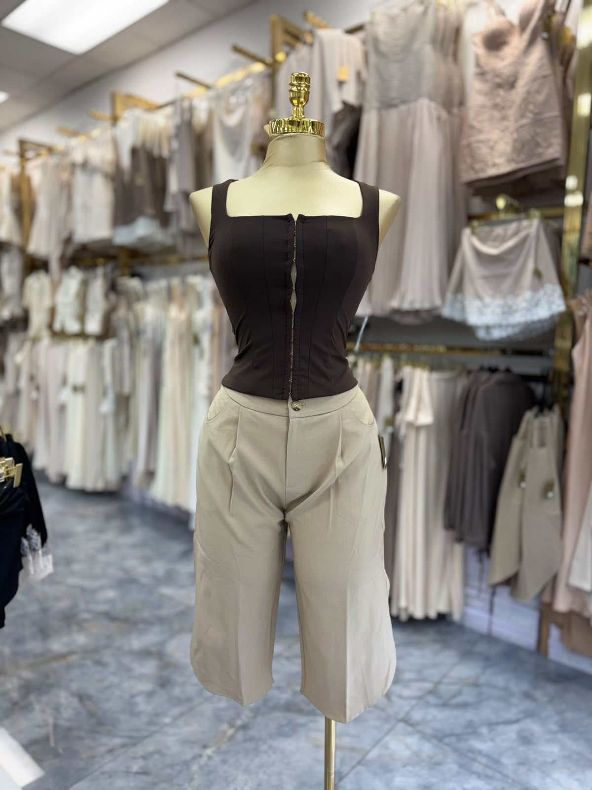 Zaza's Pleated Trousers