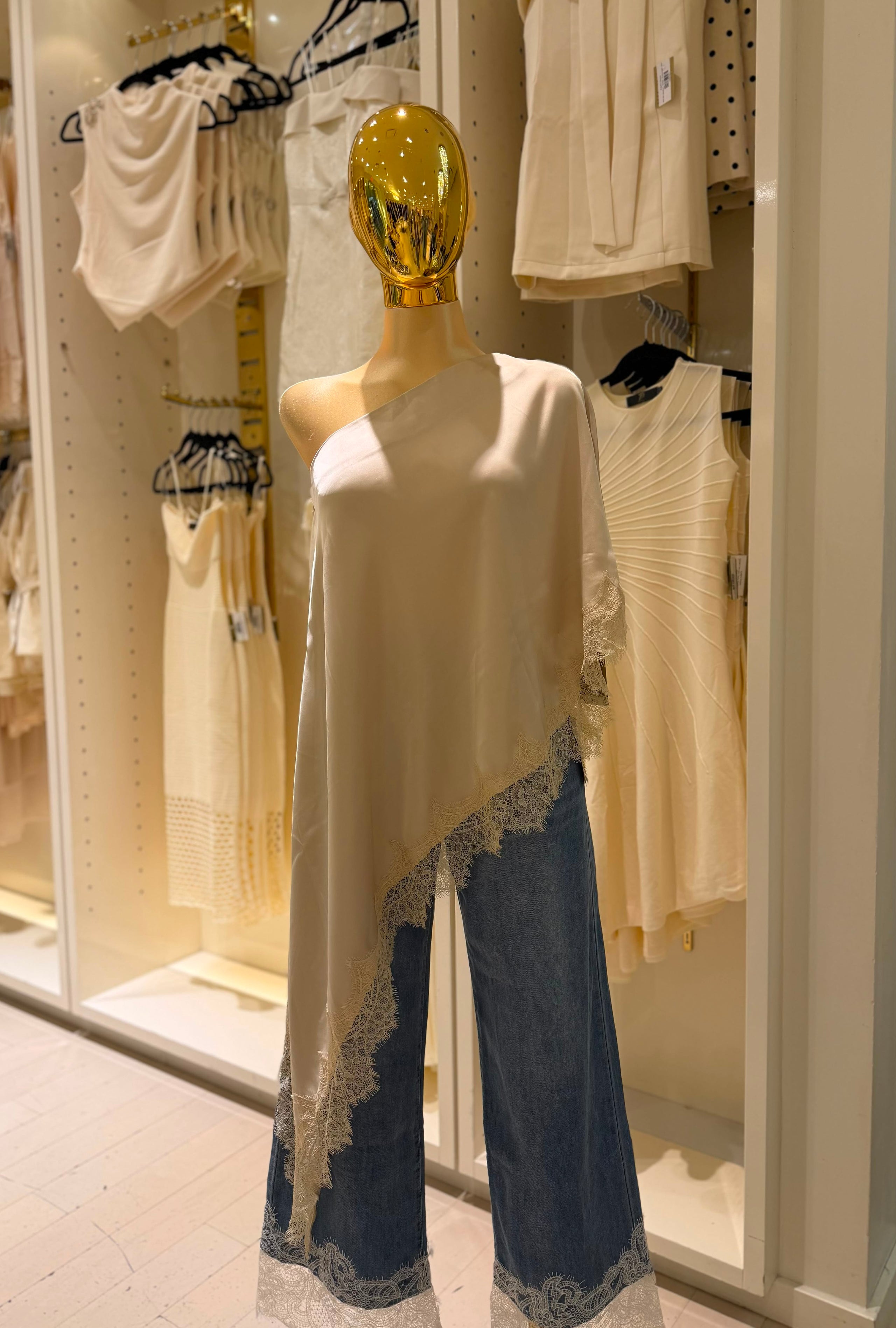 Amiri's Lace Top