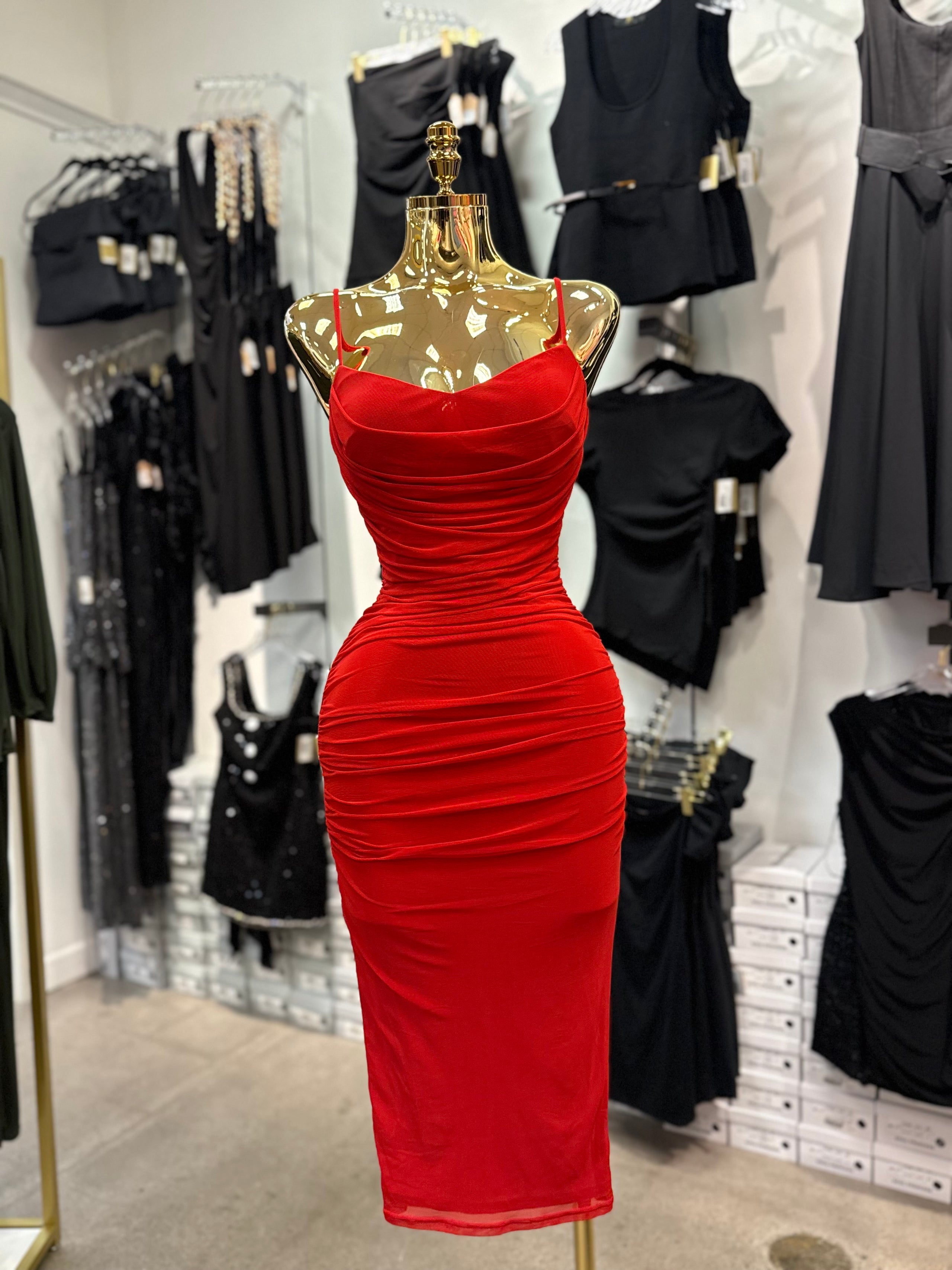 Elaissa's Midi Dress