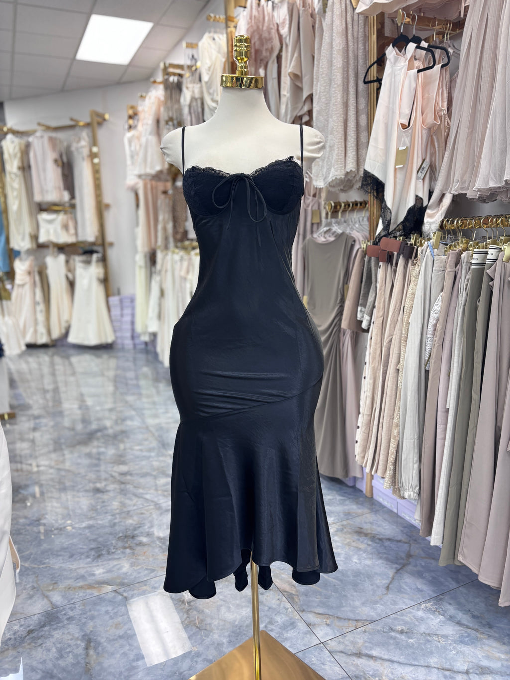 kassie's Satin Dress