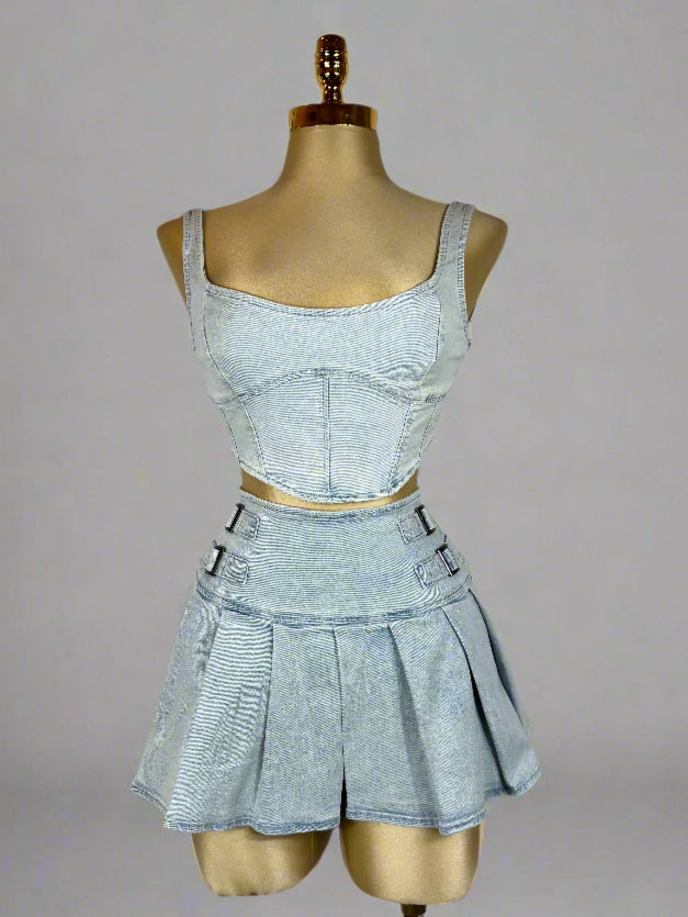 Gloria's Denim Set