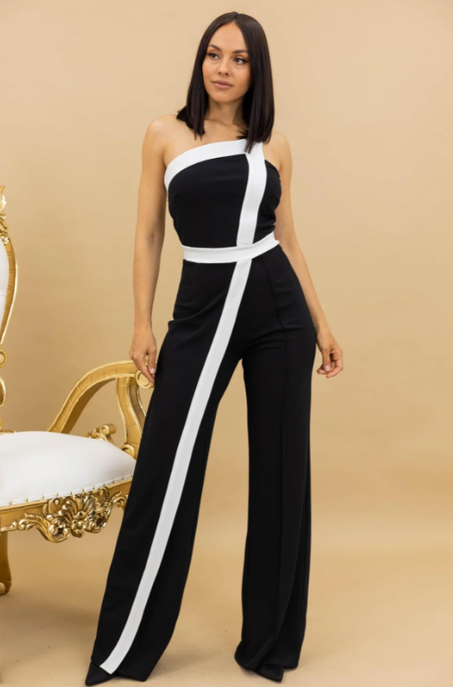 Belinda's Two Tone Jumpsuit