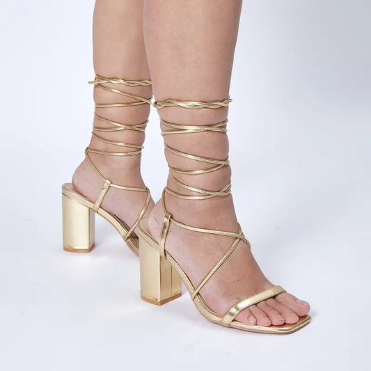 Stella's Heels (Gold)