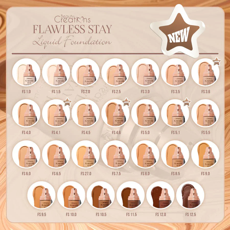 Beauty Creation Flawless Stay Foundation