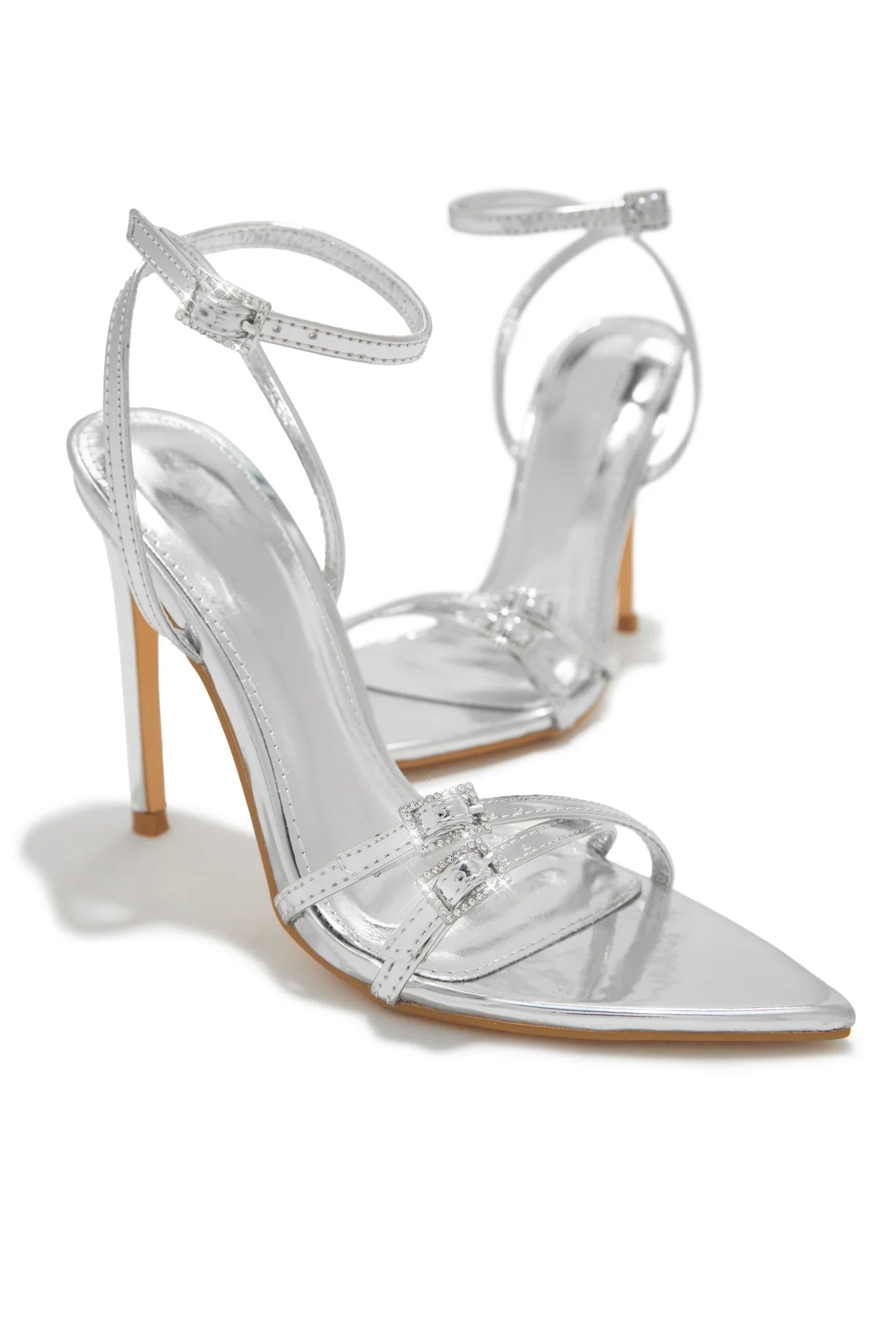 Callie's Heels (Silver)